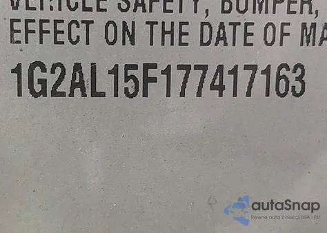 2007 Pontiac G5 из США, поврежденный, VIN 1G2AL15F177417163